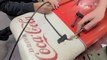 How an $8,000 vintage Coca-Cola vending machine is restored