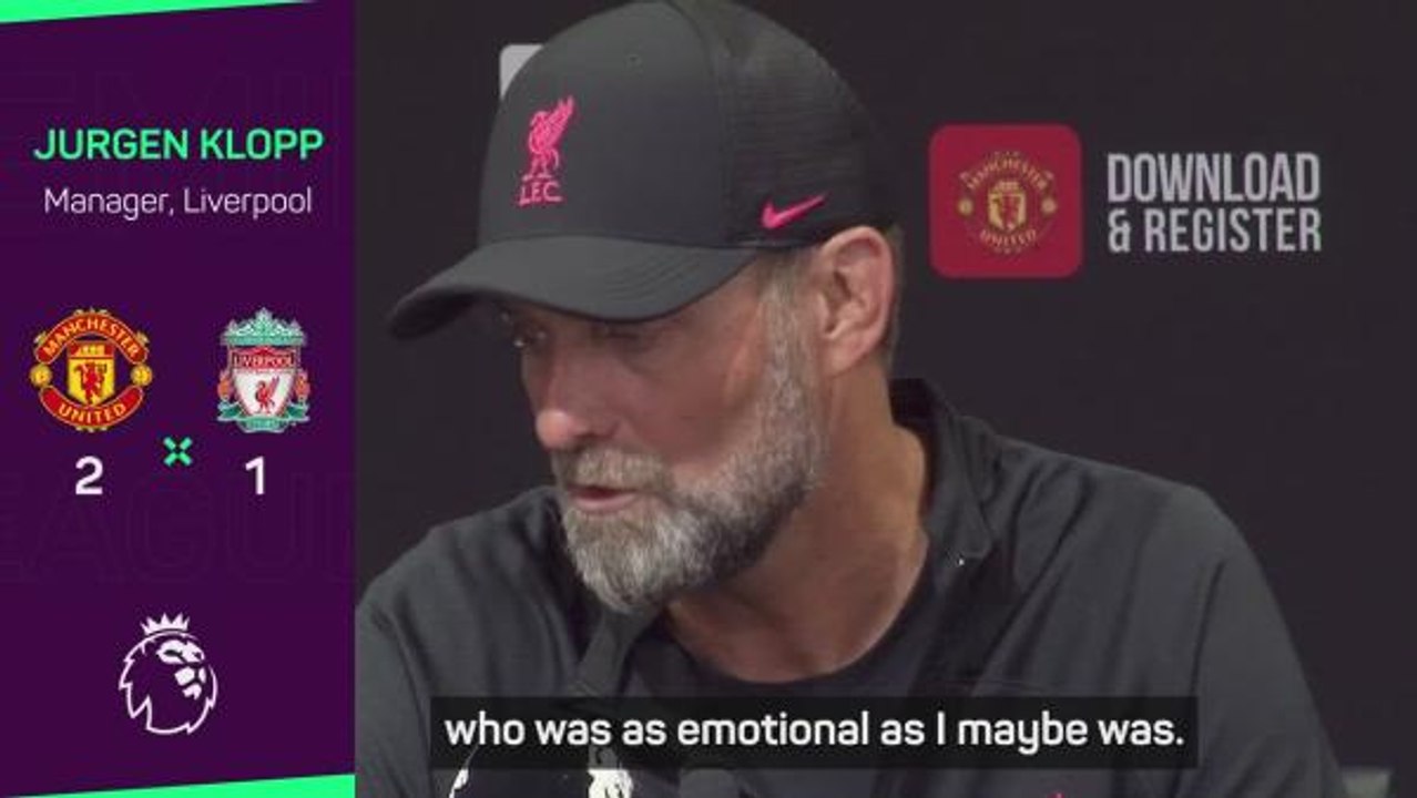 Klopp plays down 'emotional' post-match dispute with Fernandes