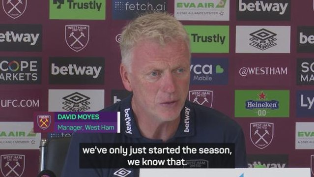 Moyes keen to put poor West Ham start behind them