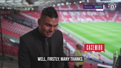 Casemiro 'delighted' to make Manchester United move