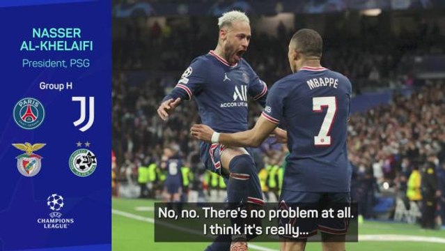 Al-Khelaifi denies rift between Mbappe and Neymar