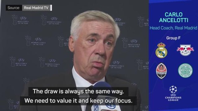 Ancelotti & Benzema not underestimating Champions League group