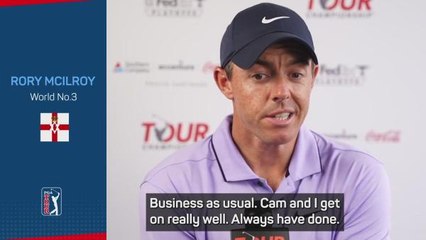 'Business as usual' - McIlroy has no animosity despite Cam Smith pairing