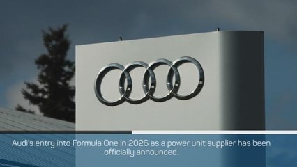 BREAKING NEWS: Audi to join F1 from 2026
