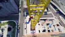GTA 5 Spiderman Jumping off Highest Buildings #1 (Euphoria Physics-Ragdolls)