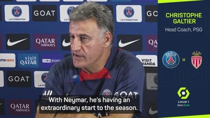 Galtier thinks Neymar can break Ligue 1 assist record