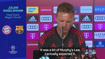 It's 'Murphy's Law' - Nagelsmann opens up on Bayern playing Lewandowski