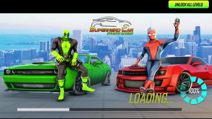 Superhero GT Car Stunt Master V5 - Impossible Tracks Car Driver - Android GamePlay #4