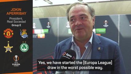 Real Sociedad president hoping to beat Man United at Old Trafford