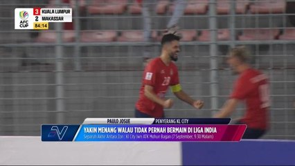 Paulo Josue optimis menang walaupun tidak pernah beraksi di Liga India