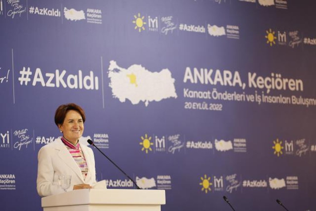 Ankara gündem haberleri: İYİ Parti Genel Başkanı Akşener, Keçiören'de kanaat önderleri ve iş insanlarıyla buluştu