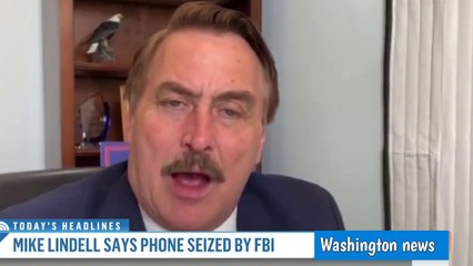 Breaking news: My Pillow CEO Mike Lindell Says FBI Seized His Phone At Drive