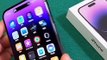 iPhone 14 pro max purple colour varient Hands-on first look #iphone14promax #tech #technology #towardsg