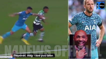 ‘Two-nil… bye!’ – Watch Arsenal legend Thierry Henry hilariously commentate on Tottenham losing at Sporting Lisbon