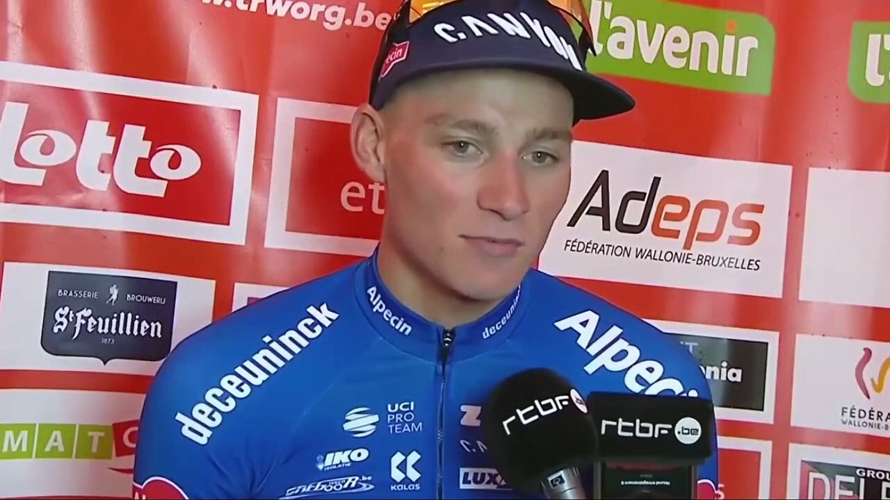 Grand Prix de Wallonie 2022 - Mathieu van der Poel : "Je suis très heureux, mais en réalité je ne me suis pas senti super bien toute la journée"