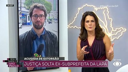 Justiça solta ex-subprefeita da Lapa em São Paulo 14/09/2022 14:44:42