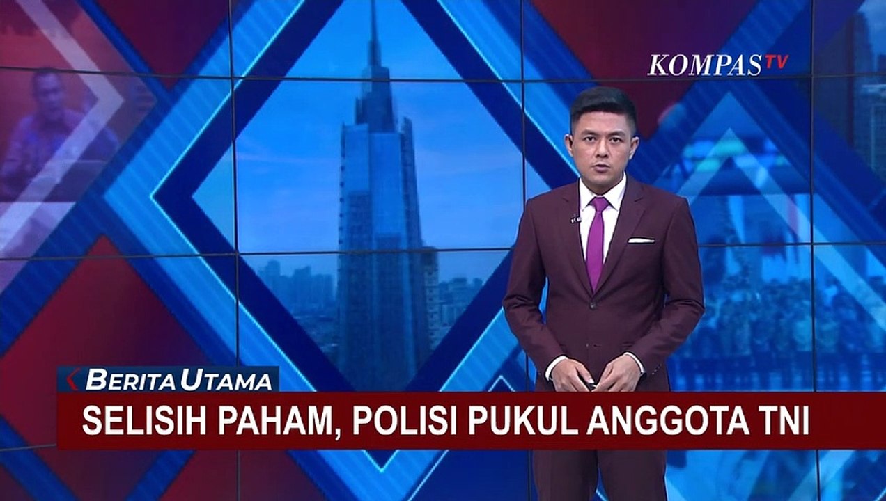 Video Oknum Polisi Pukul Anggota TNI Viral, Pelaku Kini Diperiksa di Polda Sumsel!