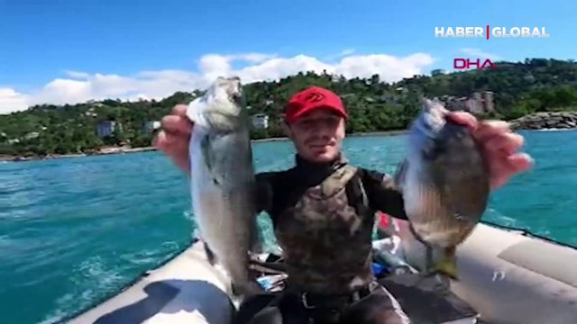 Engelli dalgıcın 120 saatlik zorlu macerası