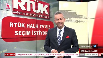 İrfan Değirmenci'den 'bant'lı RTÜK protestosu