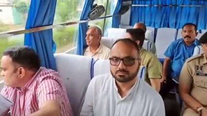 स्वागत की तैयारी, अधिकारियों ने की बस की सवारी...अगले 10 दिन में सभी काम हो जाएं ठीक