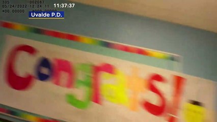 Revelan nuevo video de Uvalde: Los agentes sabían dónde estaba el atacante