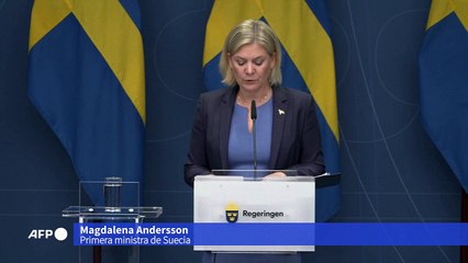 Dimite primera ministra sueca al reconocer su derrota electoral frente al bloque de derecha