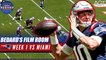 Bedard's Film Review of Patriots Offensive Struggles vs Dolphins 