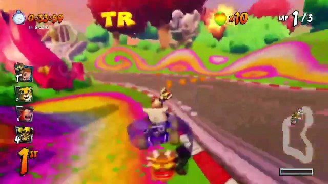 Adventure Mode Part 8 - The Lost Ruins: All CTR Challenges (Crash Team Racing Nitro-Fueled)