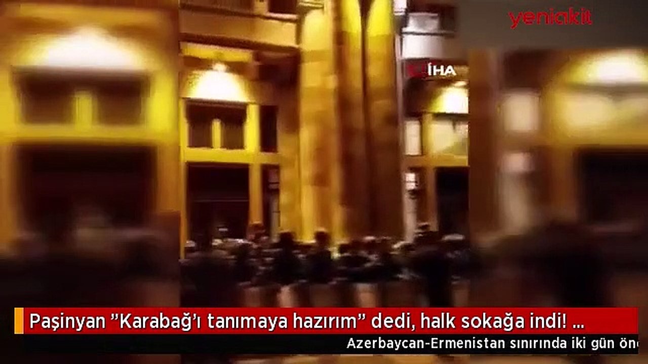 Paşinyan'ın koltuk sallanıyor! Erivan karıştı