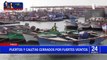 Pisco: Cierran puertos y caletas por fuertes vientos