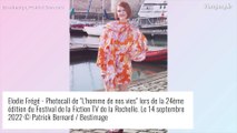 Elodie Frégé flamboyante face à Odile Vuillemin et Patrick Timsit à la Rochelle