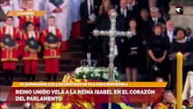 Reino Unido vela a la Reina Isabel en el corazón del Parlamento