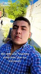 Tiktoker pensó que tenía una espinilla, en realidad era un tumor