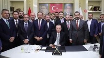 Ankara haber | Cumhurbaşkanı Erdoğan, Mamak İlçe Başkanlığını ziyaret etti
