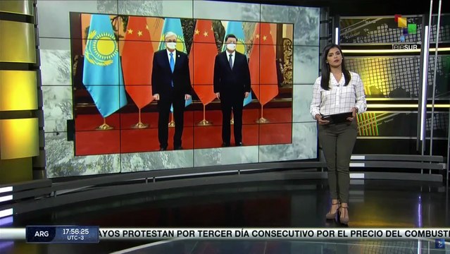 El presidente de China Xi Jinping llegó a Kazajistán para fortalecer nexos diplomáticos