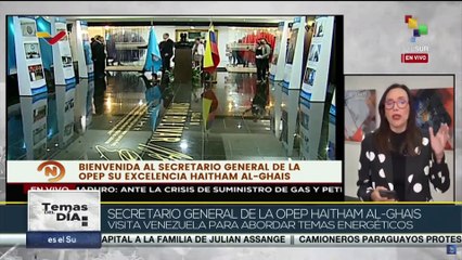 Temas del Día 14-09: Secretario General de la Opep realiza visita oficial a Venezuela