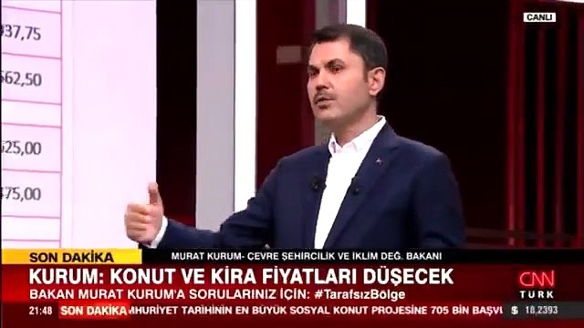 Bakan Kurum'dan asgari ücretli için sosyal konut projesi açıklaması: Biraz dişini sıkarak biraz eşinden dostundan borç alarak bu bedeli karşılayabilir