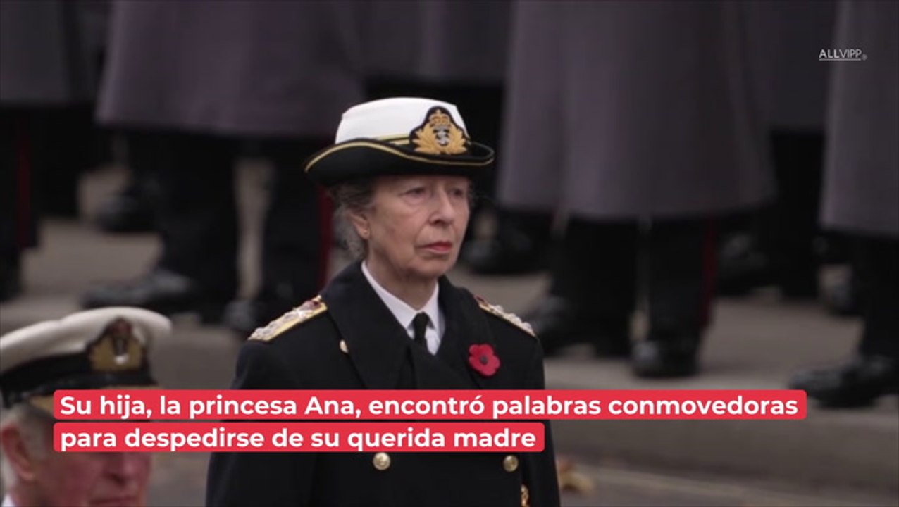 En sus últimas horas: la princesa Ana estuvo junto a la reina Isabel II antes de morir