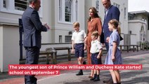 Prince Louis Is Very Excited As His Family Accompanies Him On His First Day Of School!