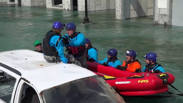 New York first responders train for flood events