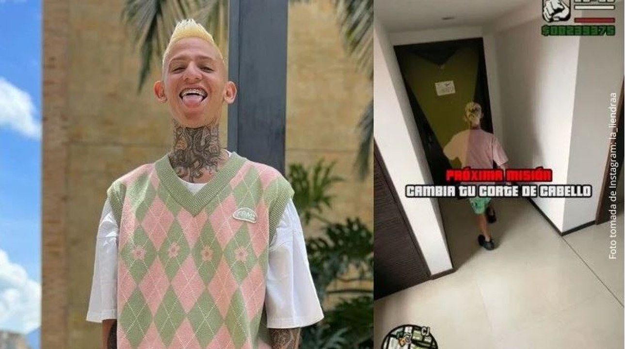 La Liendra cambió su corte de cabello al estilo de GTA