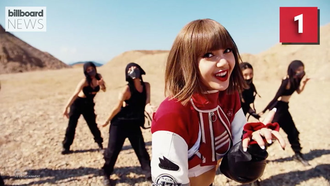 BLACKPINK's Lisa Returns to No.1 On the Hot Trending Songs Chart With 'Lalisa' | Billboard News