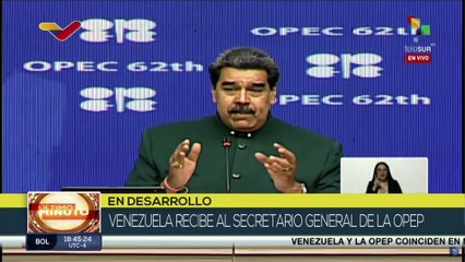 Pdte. Nicolás Maduro llama a la racionalidad y la diplomacia frente a la actual crisis energética