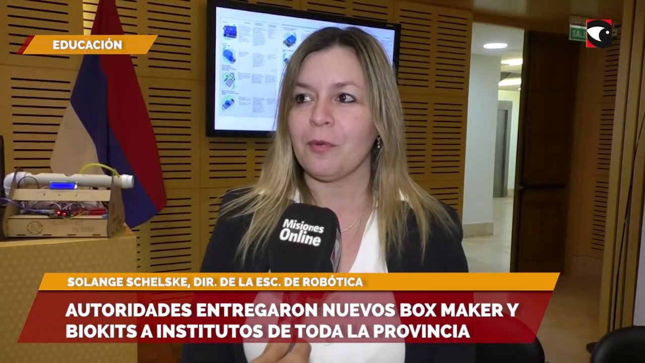 Autoridades entregaron nuevos box maker y biokits a institutos de toda ...