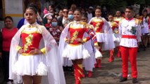 Estelí: bandas rítmicas desfilan celebrando a la patria