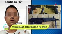 Detienen a colombiano en Morelos relacionado con el robo de autos