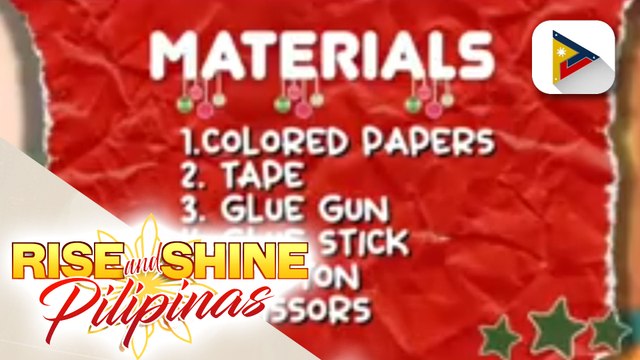 ARTSDAY THURSDAY | DIY wall-hanging Christmas paper flower