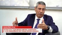 98Talks | General Braga Netto compara pesquisas e contato direto com o eleitor