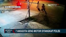 7 Anggota Geng Motor di Medan Ditangkap Polisi, Diduga Komplotan Perampok!