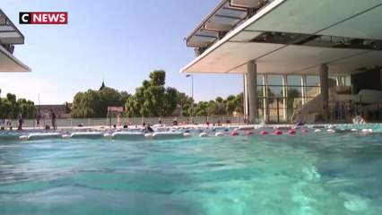 Sobriété : piscine trop froide, pas de baignade !